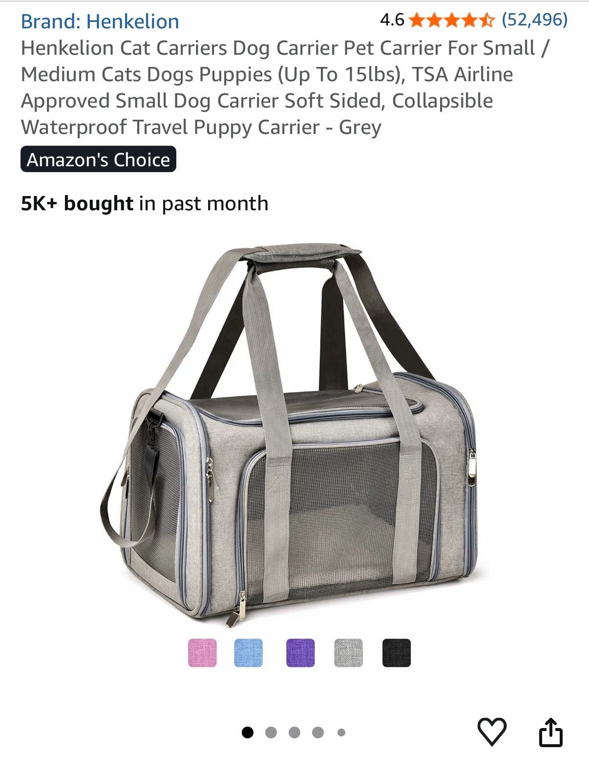 Pet Carrier