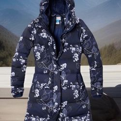 Columbia Women’s Down Long Parka Jacket Small