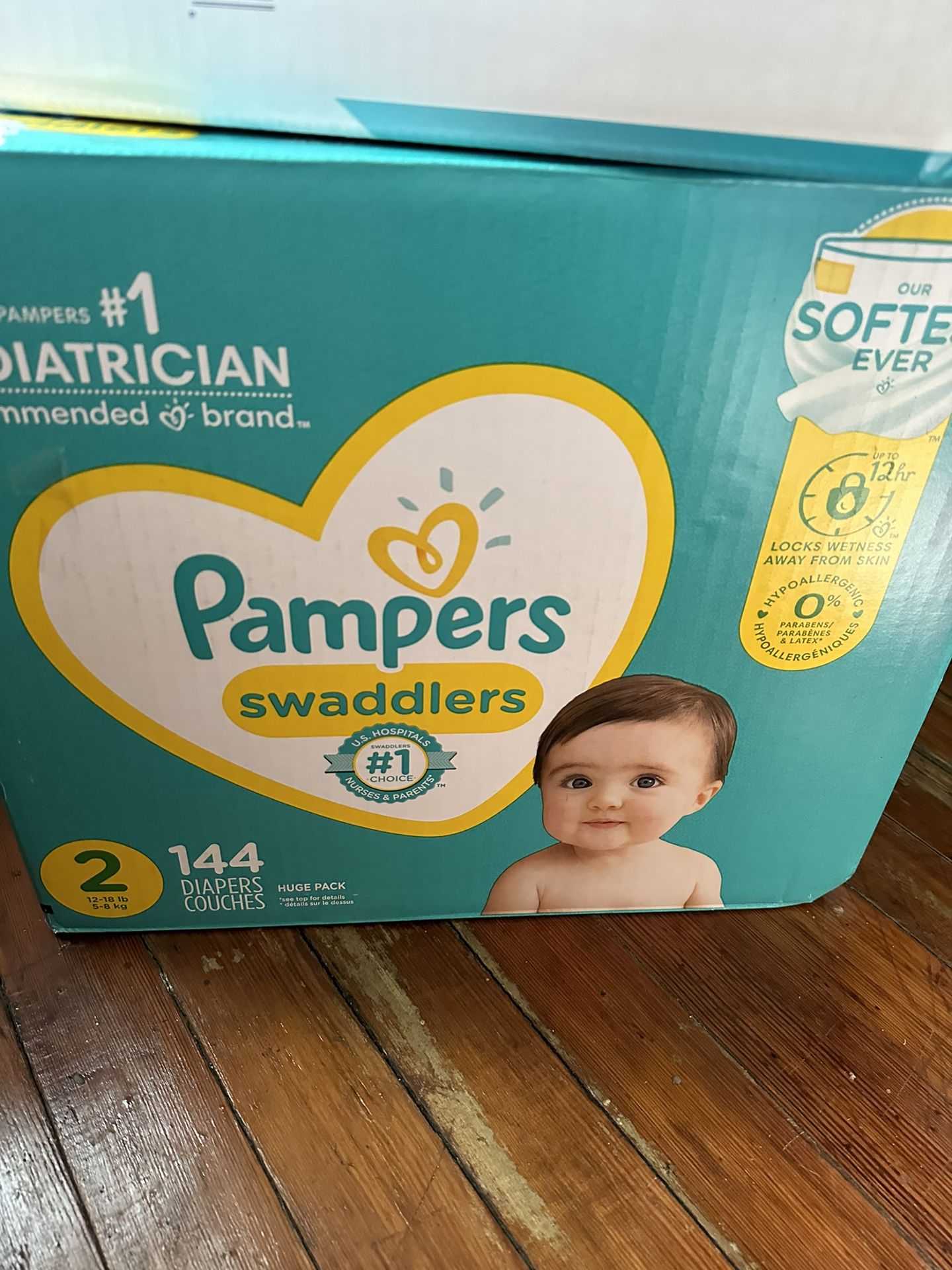 Diapers Size 2 And Baby Swing 