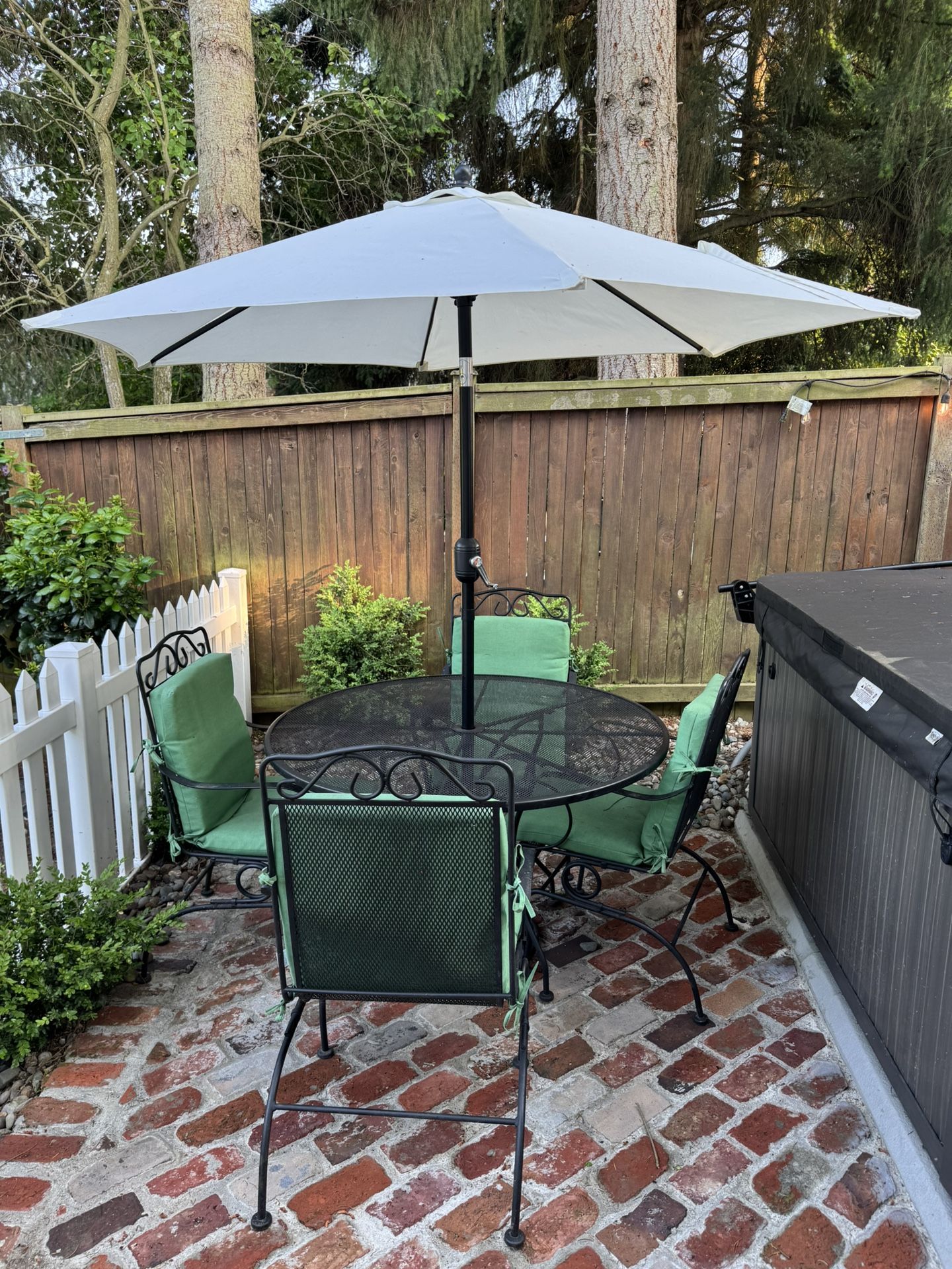 Metal Patio Set