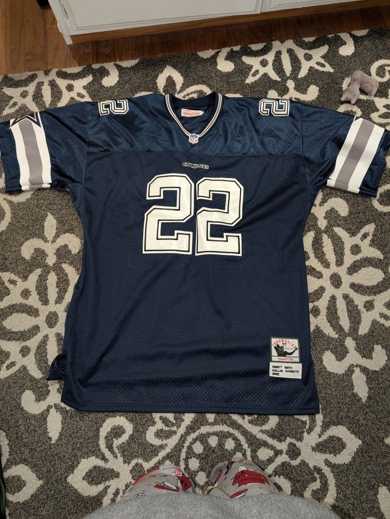 Cowboys Jersey Mitchell & Ness #22