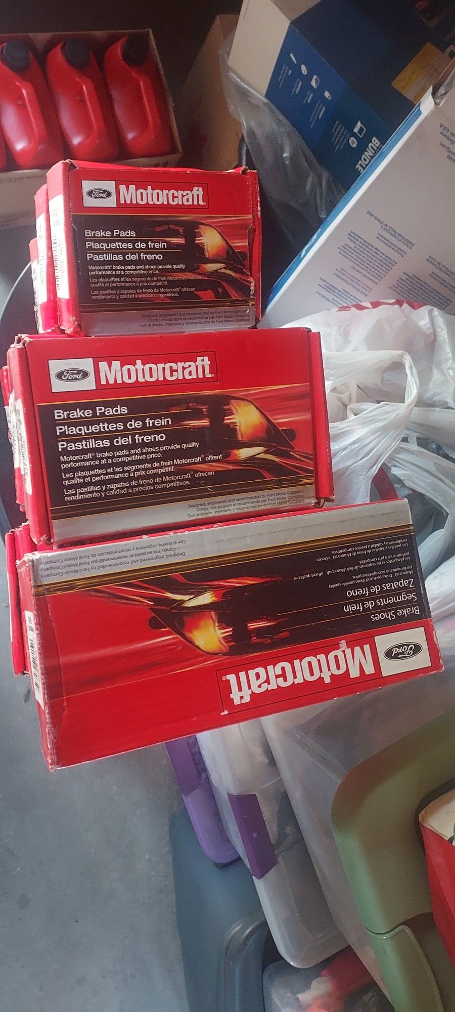 Lot Of Motorcraft Brake Pads