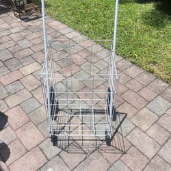 Grocery  Or Laundry Cart Foldable 