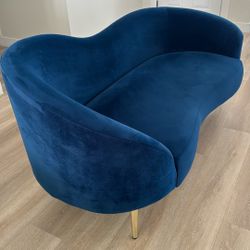 Velvet Loveseat Sofa