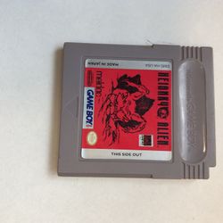 HEIANKY ALIEN Game Boy Game 
