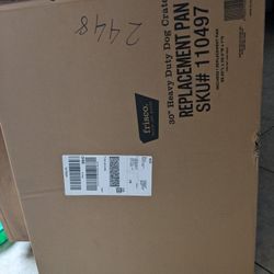 Black Dog Kennel Tray 30"