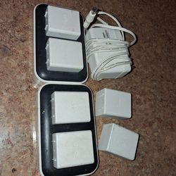 (6) BATTERIES + 2 CHARGING STATIONS for Arlo Ultra, Ultra 2, Pro 3, Pro 4, and Pro 5S 2K cameras.