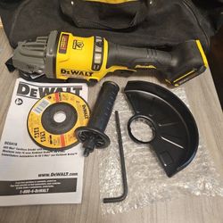 FLEXVOLT 60V MAX Cordless Brushless 4.5-6 in. Small Angle Grinder (Tool Only) and Metal Cutting Wheel