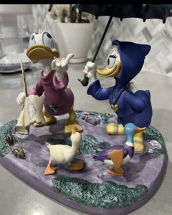 WDCCファンタジア2000 ドナルド＆デイジー Looks like rain WDCC Donald & Daisy 