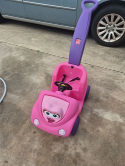 Step 2 Pink Push Around Buggy Ride-On