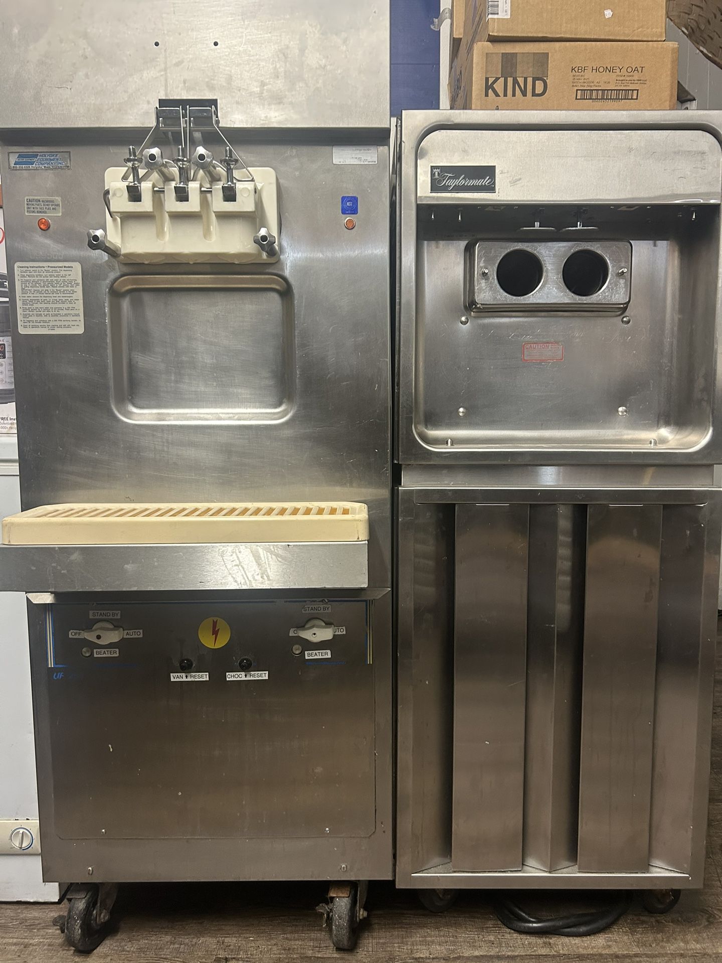 To Taylor Ice Cream Machines