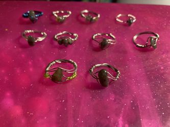 Wire Wrapped Rings  