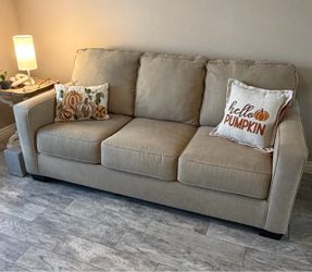 Never used Beige Fabric Sofa