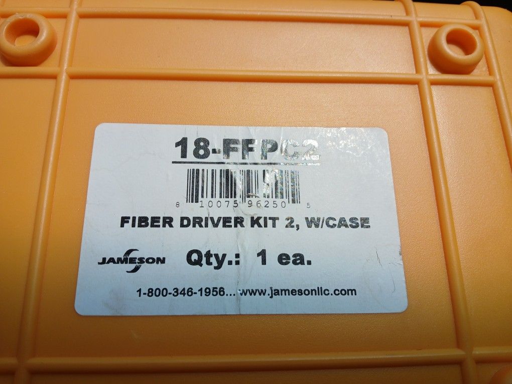 Jameson Fiber Driver Kit 3 W/case