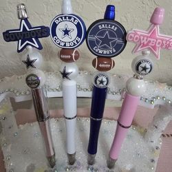 Dallas Cowboys Beaded Pens