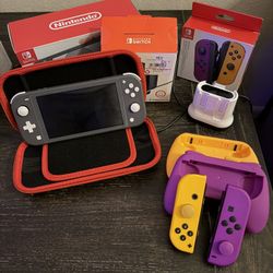 Complete Nintendo Switch Lite Bundle - Excellent Condition!
