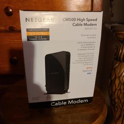 Net gear Cm500 High Speed  Cable Modem  Best Cash Offer