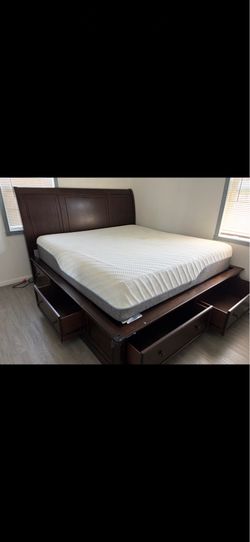 King bed frame