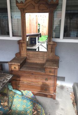 Antique dressing table