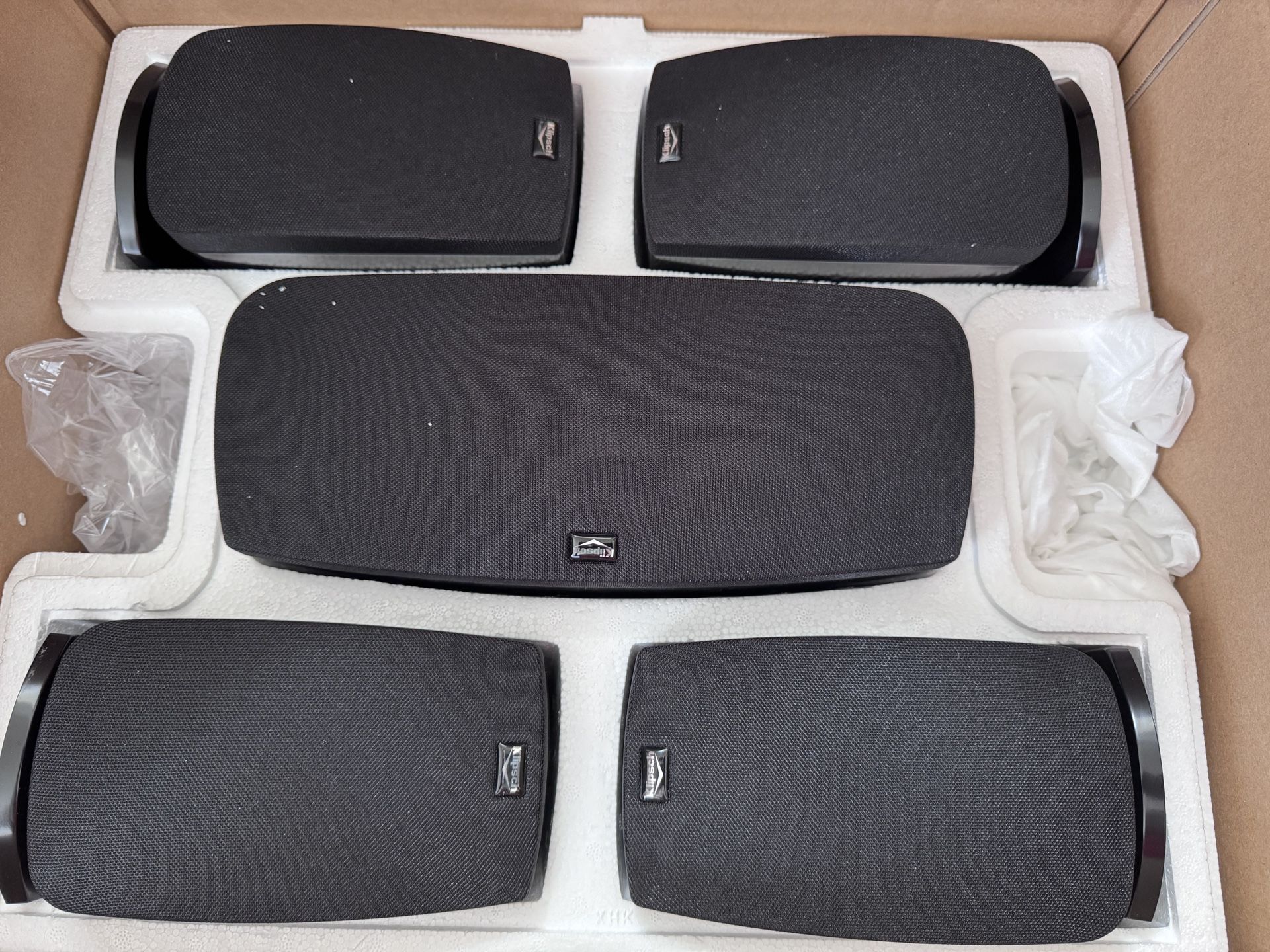 Klipsch HT-50 Home Theater System Black Sleek Design Powerful Audio