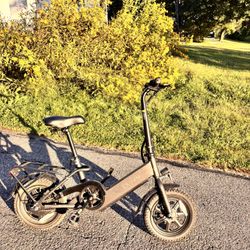 DYU Electric Folding Bike 14in Tires