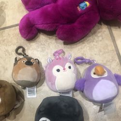 New stuffed animals all for