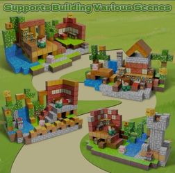 200PCS Magnetic Blocks - 0.8" Magnetic Building Blocks for Kids
Educational Magnet Blocks, Magnetic Cubes Tiles