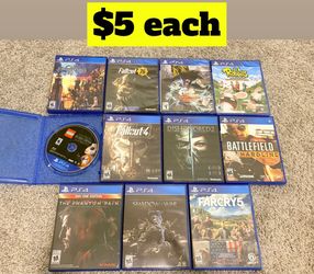 Xbox, ps4, ps5 game lot