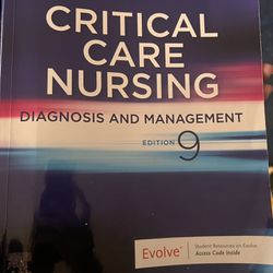 Critical Care Nursing Diagnosis And Management Urden 9th Edition