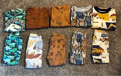 Baby boys pajamas lot
