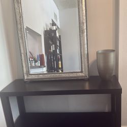 Sideboard and mirror 