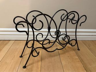Southern Living at Home wrought iron magazine rack