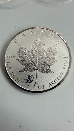 2016 Canada 1 oz Silver Maple Leaf Lunar Monkey