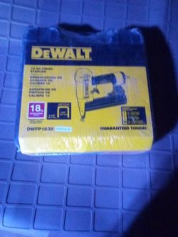 DeWalt 18ga Finish Stapler Gun