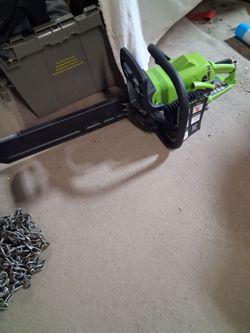 New chainsaw