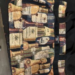 Used  But Stylishly Vintage Wine Bag 