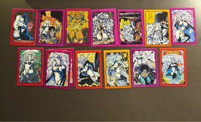 Lot of 15 of the 1993 Comic Images EVIL ERNIE TRADING CARDS