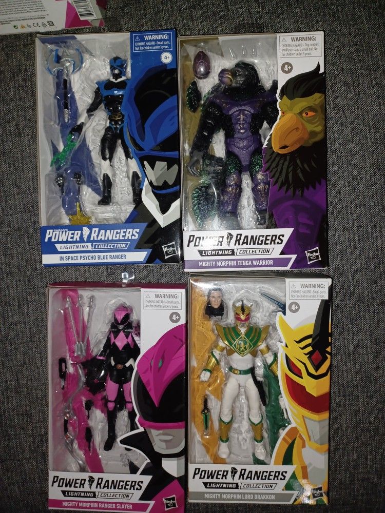 Power Rangers Lightning Collection Figures
