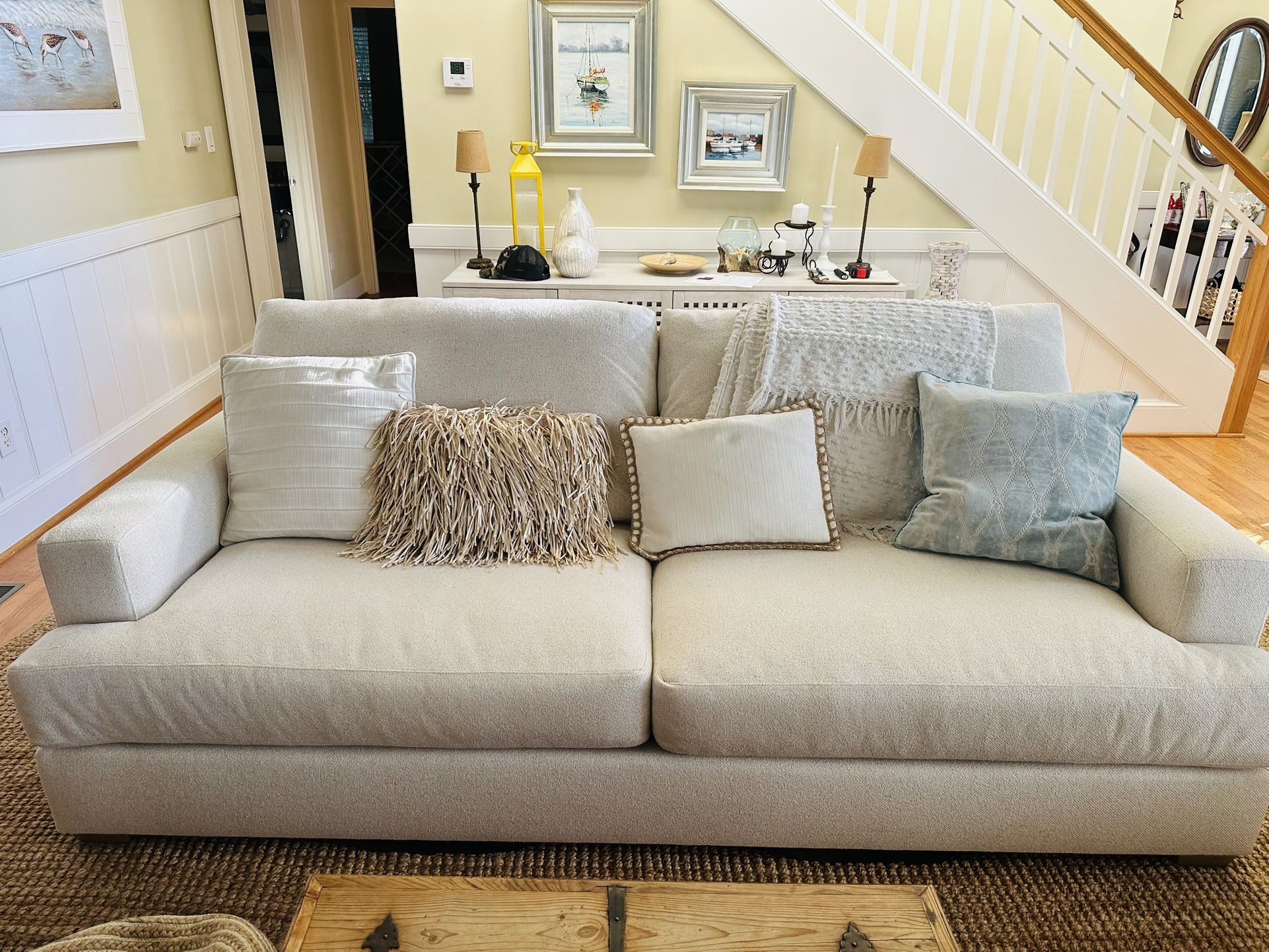 AVAILABLE!! Pottery Barn Gorgeous Couch!