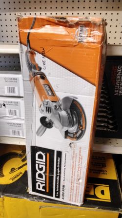 RIDGID 7 in. Twist Handle Angle Grinder