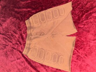 Tan shorts with padded knee and hip areas #athletic #gym