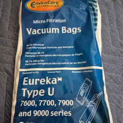 Eureka U TYPE, Vacum Cleaner Bags
