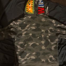 Black bape hoodie