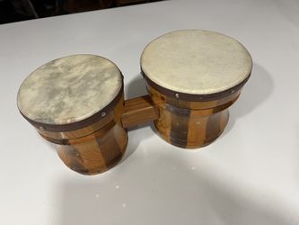 Vintage Set If Conga Drums In Great Condition 