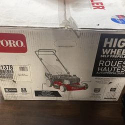 Toro Self Propelled Lawn Mower $500 New!!