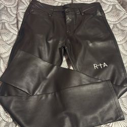Men’s Leather RTA Pants Size 32