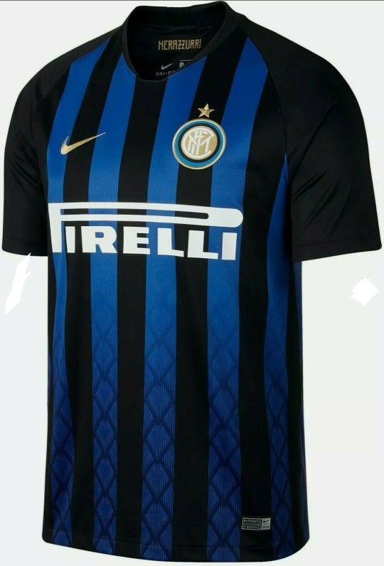 NIKE INTERNATIONAL MILANPIRELLI HOME SOCCER JERSEY 918999-011 MENS SIZE XL