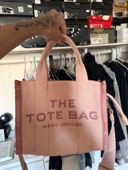 Marc Jacobs The Tote Bag Pink Canvas