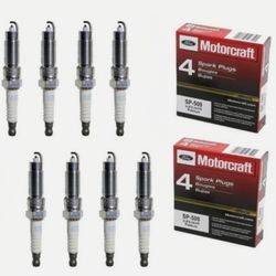 NIB 8 Motorcraft Platinum SP-509 Spark Plugs