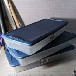 Under bed Storage Bins 